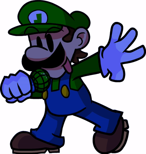 Luigi Endless Fnf Sticker - Luigi Endless Fnf Fnf - Discover & Share Gifs