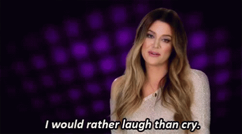 Laughter Is The Best Medicine GIF - Kuwtk Laugh Cry GIFs