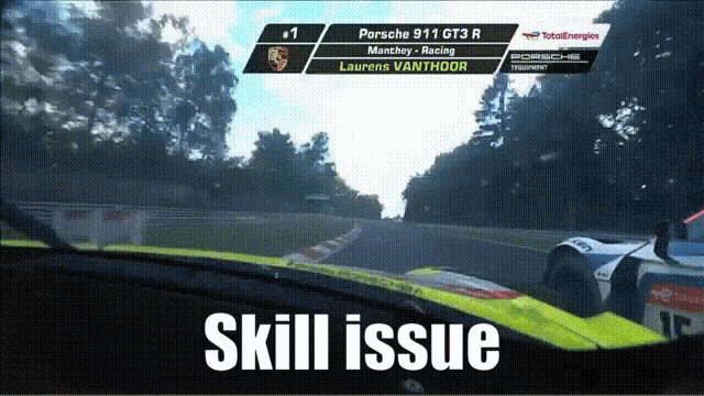 a video of a porsche 911 gt3 r race