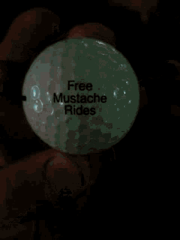 Mustache Rides GIF - Mustache Rides Golf GIFs