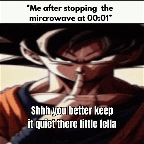 a meme of a cartoon character with a finger on his lips .