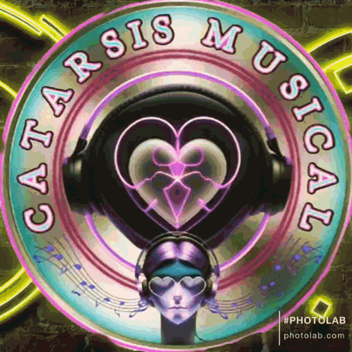 a logo for carsis musical with a heart in the middle