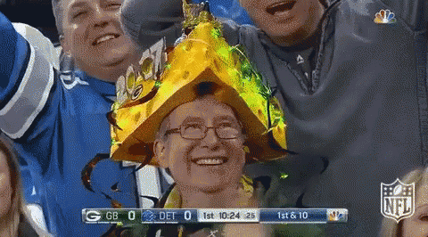 Cheese Head GIF - Cheese Head Packers Go Pack Go GIFs