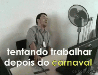 Cansado Carnaval Tentandotrabalhar GIF - Tired Carnival Trying To Work GIFs