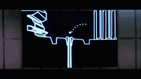 a computer screen shows a drawing of a person 's head