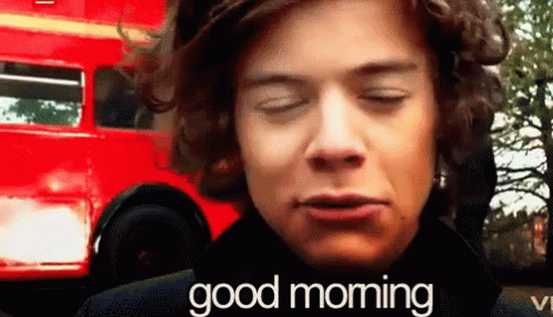 Good Morning Harry GIF - Goodmorning Good Morning GIFs