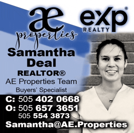 a real estate ad for samantha deal realtor