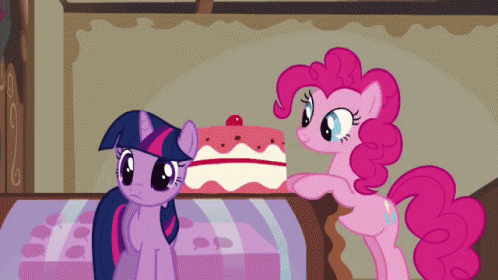 Pinkie Pie GIF - Pinkie Pie Cake GIFs