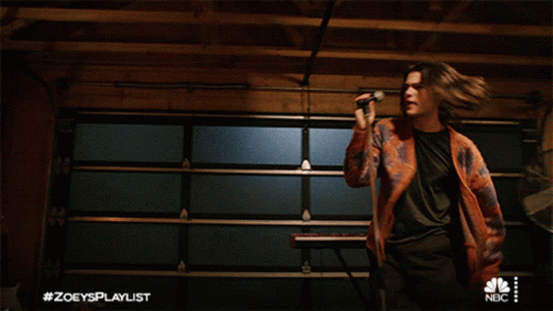 Rocking Out Aiden GIF - Rocking Out Aiden Zoey GIFs