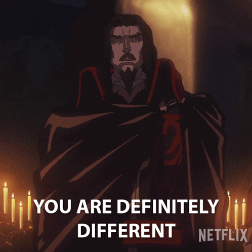 You Are Definitely Different Vlad Dracula Tepes GIF - You Are Definitely Different Vlad Dracula Tepes Castlevania GIFs