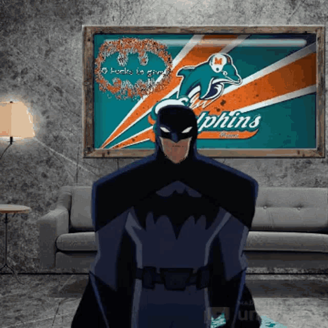 Bat Signal Batman GIF - Bat Signal Batman Miami Dolphins GIFs