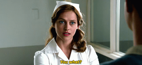 Teresa Palmer You What GIF - Teresa Palmer You What Nurse GIFs