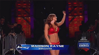 Tna Madison Rayne GIF - Tna Madison Rayne Waving GIFs