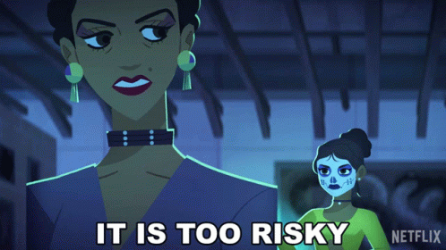 It Is Too Risky Marta Contreras GIF - It Is Too Risky Marta Contreras Sylvia Villagran GIFs