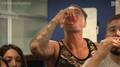 Lets Drink Having Fun GIF - Lets Drink Having Fun Thumbs Up GIFs
