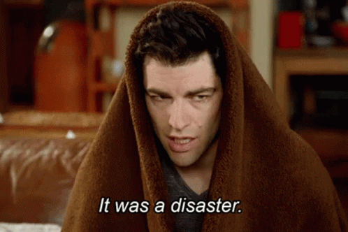 New Girl It Was A Disaster GIF - New Girl It Was A Disaster Disaster GIFs