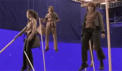 Harry Potter Behind The Scenes GIF - Harry Potter Behind The Scenes Going Up GIFs