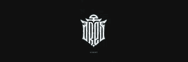 a logo for a company called light with a black background