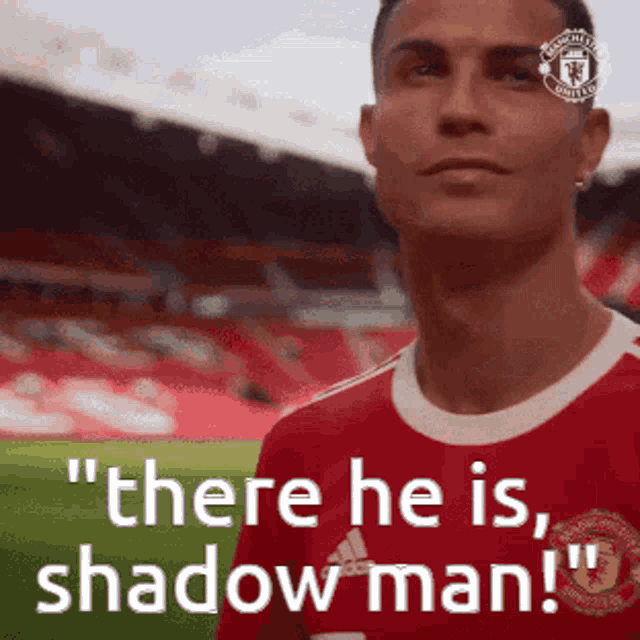 Shadow Man Ronaldo GIF - Shadow Man Ronaldo Point GIFs