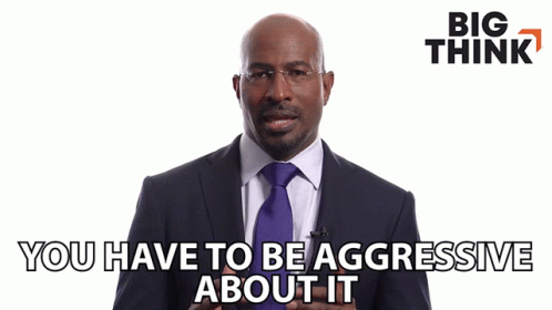 You Have To Be Aggressive About It Van Jones GIF - You Have To Be Aggressive About It Van Jones Big Think GIFs