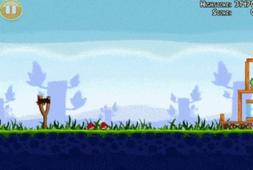 a screenshot of an angry birds game with a score of 3174