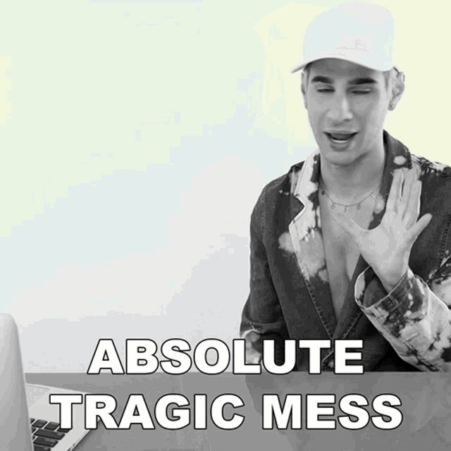 Absolute Tragic Mess Brad Mondo GIF - Absolute Tragic Mess Brad Mondo Thats A Disaster GIFs