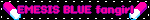 a neon sign that says emesis blue tonight on it