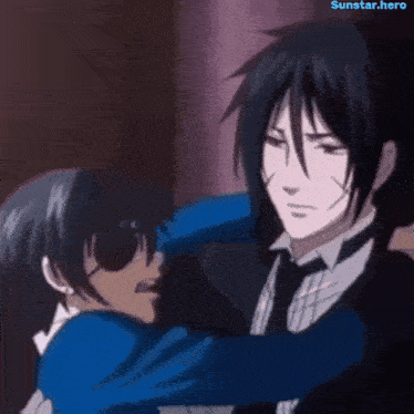 a man in a tuxedo is hugging another man with the words drop me off right now on the bottom