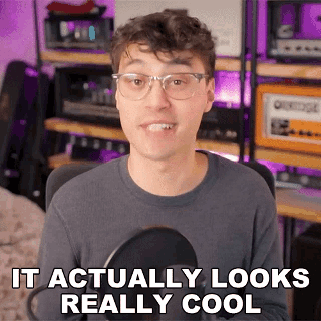 It Actually Looks Really Cool Hunter Engel GIF - It Actually Looks Really Cool Hunter Engel Agufish GIFs