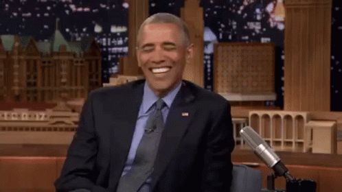 Barack Obama Laugh GIF - Barack Obama Laugh GIFs