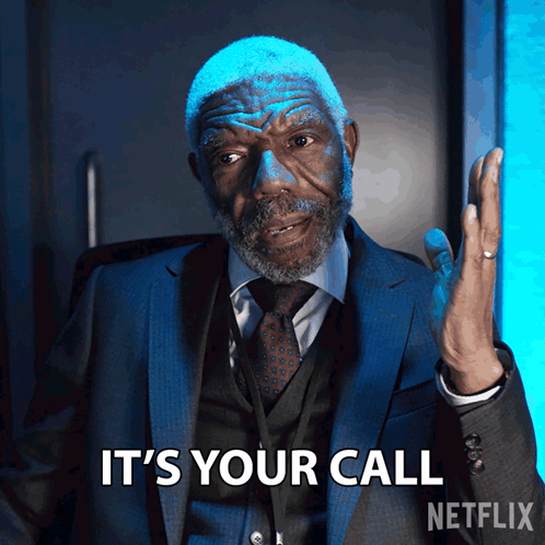 Its Your Call Walter Nyland GIF - Its Your Call Walter Nyland The Recruit GIFs