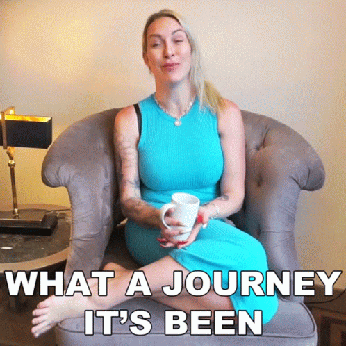What A Journey Its Been Tracy Kiss GIF - What A Journey Its Been Tracy Kiss Its A Great Journey GIFs