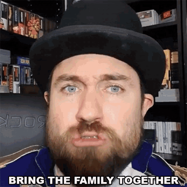 Bring The Family Together Richard Parliament GIF - Bring The Family Together Richard Parliament Top Hat Gaming Man GIFs