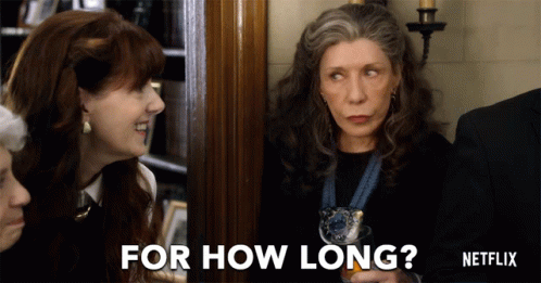 How Long Yell GIF - How Long Yell Grace And Frankie GIFs
