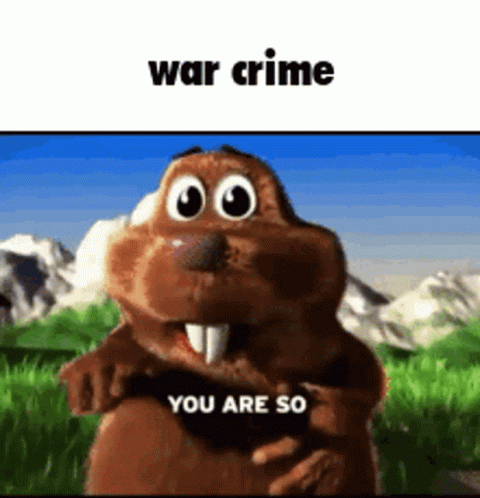 War Crime Chungus GIF - War Crime Chungus Moley GIFs