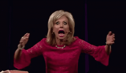 Beth Moore Shocked GIF - Beth Moore Shocked Pulpit GIFs
