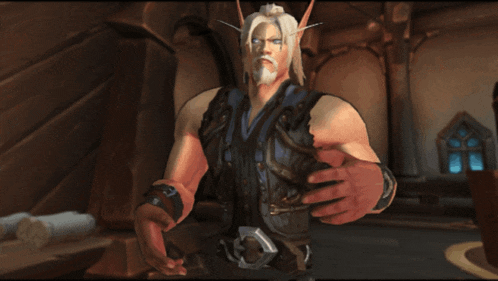 a video game character with the word alors on the bottom right