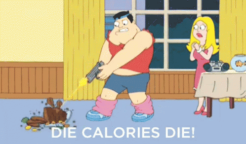 Calories Diet GIF - Calories Diet American Dad GIFs