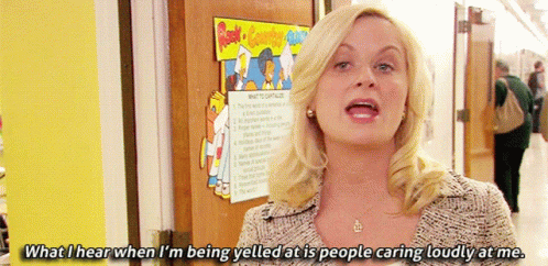 Leslie Knope Caring GIF - Leslie Knope Caring Yelling GIFs