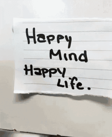 Flip Happy Mind Happy Life GIF - Flip Happy Mind Happy Life Middle Finger GIFs