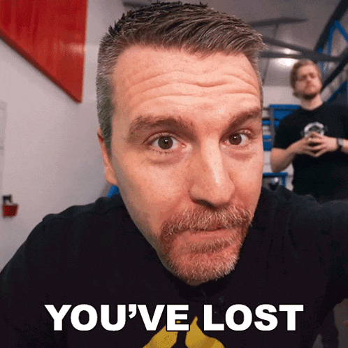 Youve Lost Jake Watson GIF - Youve Lost Jake Watson Corridor Crew GIFs