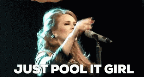 Adele Sassy GIF - Adele Sassy Just Pool It Girl GIFs
