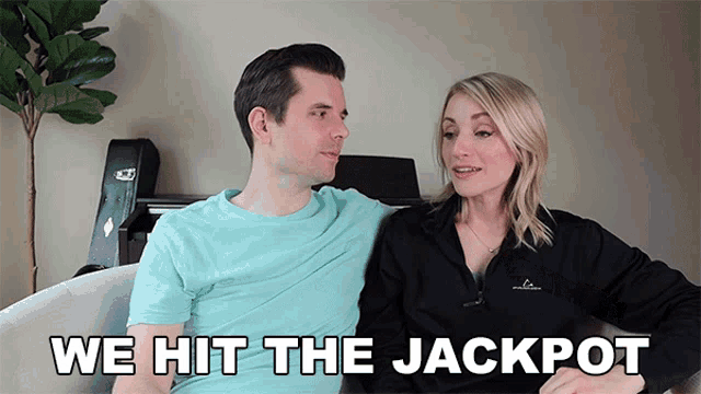 We Hit The Jackpot Dave Crosby GIF - We Hit The Jackpot Dave Crosby Ashley Crosby GIFs
