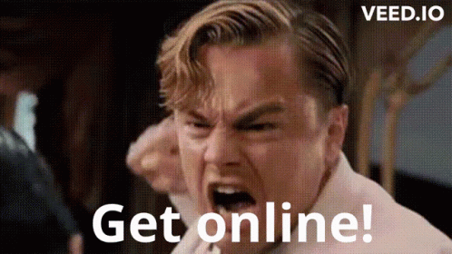 Get Online Gatsby GIF - Get Online Get On Gatsby GIFs