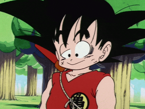a cartoon character with a red shirt that says ' kame ' on it