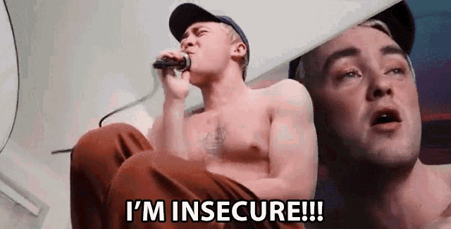 Im Insecure Self Conscious GIF - Im Insecure Self Conscious Unconfident GIFs