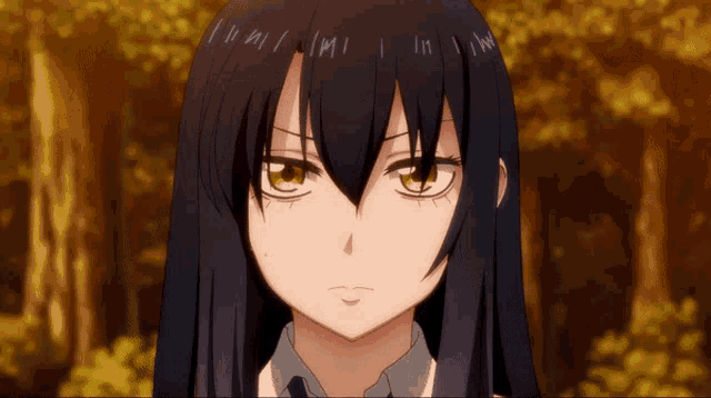 a close up of a girl 's face with the letters ii and iii on her hair