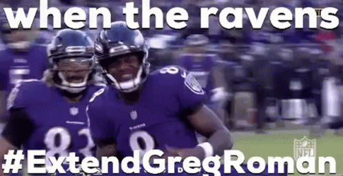 Gregroman Ravens GIF - Gregroman Ravens Extendgregroman GIFs