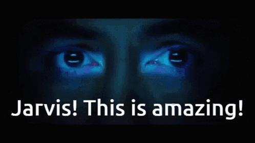 Jarvis Iron Man GIF - Jarvis Iron Man This Is Amazing GIFs