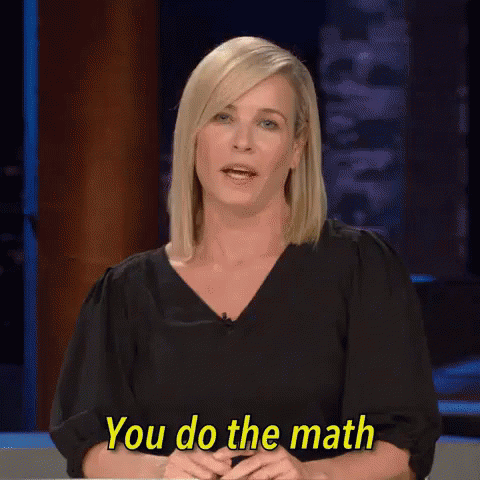 Work It Out GIF - Chelsea Handler You Do The Math Do The Math GIFs